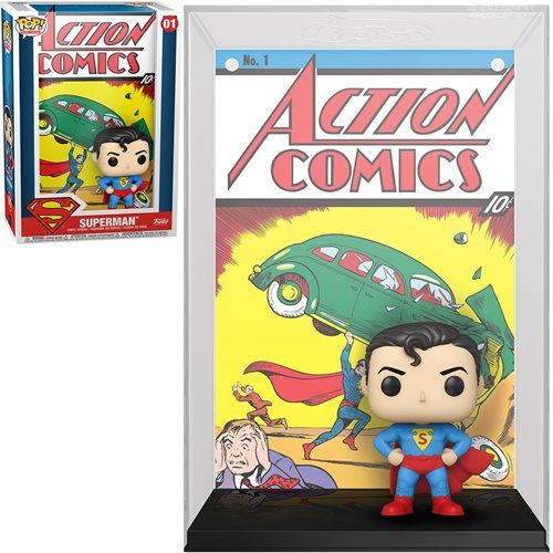 Funko Pop! #1 Superman Comic Cover Figure with Case - Just $19.60! Shop now at Retro Gaming of Denver