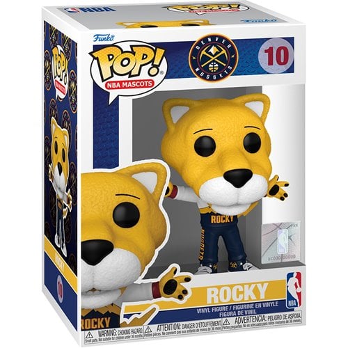 Funko Pop! 10 NBA Mascots - Denver Nuggets - Rocky Vinyl Figure - for just $14.99! 