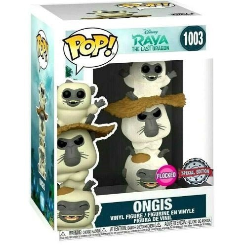 Funko Pop! 1003 Disney Raya and the Last Dragon Ongis Flocked Vinyl Figure - Special Edition - for just $13.67! 