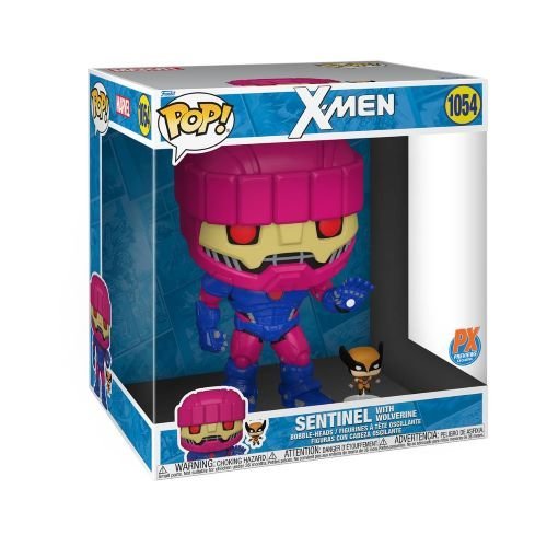 Funko Pop! 1054 - X-Men - Sentinel with Wolverine 10-Inch Vinyl Figure - PREVIEWS Exclusive - Just $45.99! Shop now at Retro Gaming of Denver