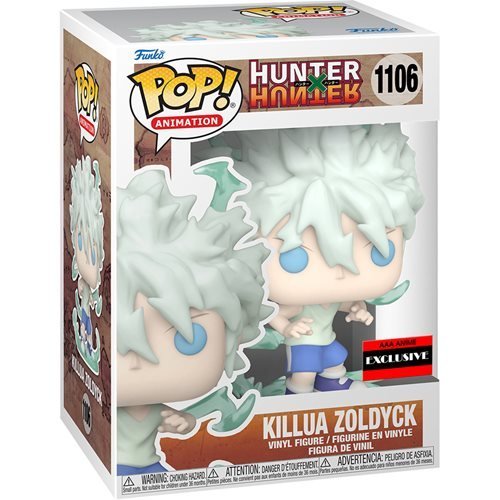 Funko Pop! 1106 Animation Hunter x Hunter - Killua Zoldyck Vinyl Figure - AAA Anime Exclusive - for just $18.67! 