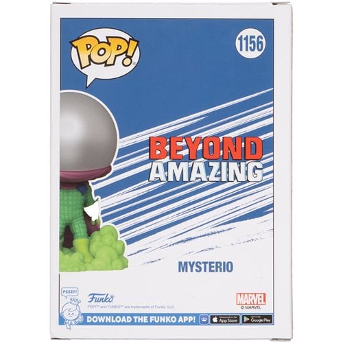 Funko Pop! 1156 Marvel - Mysterio Glow-in-the-Dark Vinyl Figure - Entertainment Earth Exclusive - for just $14.67! 