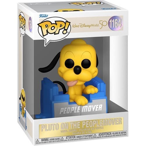 Funko Pop! 1164 - Walt Disney World 50th Anniversary Pluto Peoplemover Vinyl Figure - for just $12.67! 