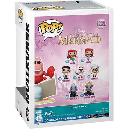 Funko Pop! 1239 Disney - The Little Mermaid - Sebastian Vinyl Figure - Entertainment Earth Exclusive - for just $14.67! 