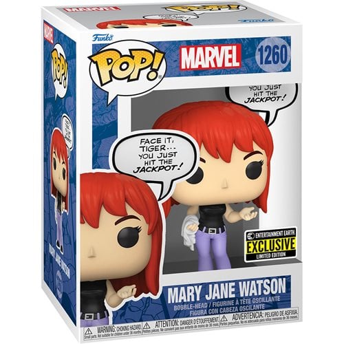 Funko Pop! 1260 - Marvel - Spider-Man - Mary Jane Watson Vinyl Figure - Entertainment Earth Exclusive - for just $15.67! 