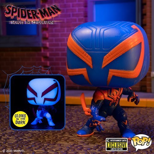 Funko Pop! 1267 - Marvel - Spider-Man: Across the Spider-Verse - Spider-Man 2099 Glow-in-the-Dark Vinyl Figure - Entertainment Earth Exclusive - for just $15.67! 