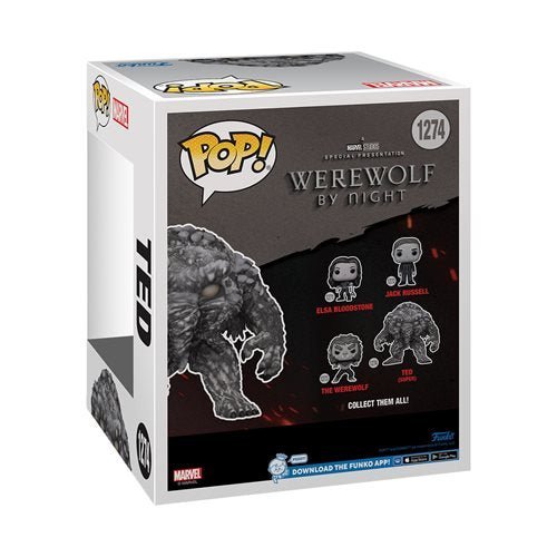 Funko Pop! 1274 - Marvel Werewolf by Night - Ted Vinyl Figure - Super Size - for just $19.67! 