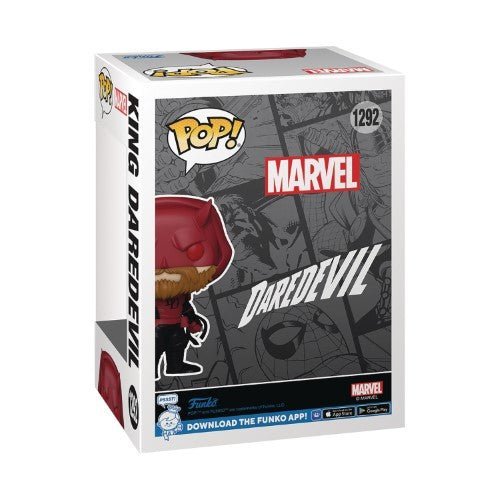 Funko Pop! 1292 - Marvel King Daredevil Bobblehead Figure - Previews Exclusive - for just $15.99! 