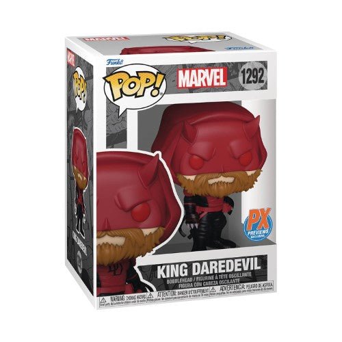 Funko Pop! 1292 - Marvel King Daredevil Bobblehead Figure - Previews Exclusive - Just $14.99! Shop now at Retro Gaming of Denver