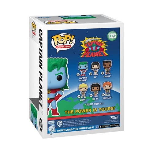 Funko Pop! 1323 Animation - Captain Planet Vinyl Figure - for just $14.99! 