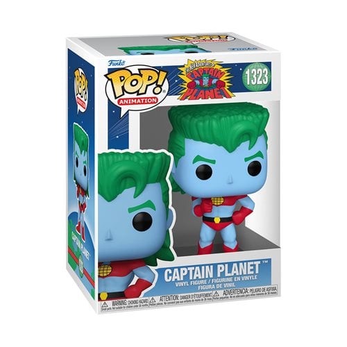 Funko Pop! 1323 Animation - Captain Planet Vinyl Figure - for just $14.99! 