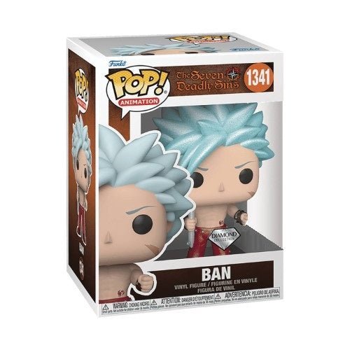 Funko Pop! 1341 Animation - Seven Deadly Sins - Ban Vinyl Figure - Diamond Collection Glitter - for just $14.99! 