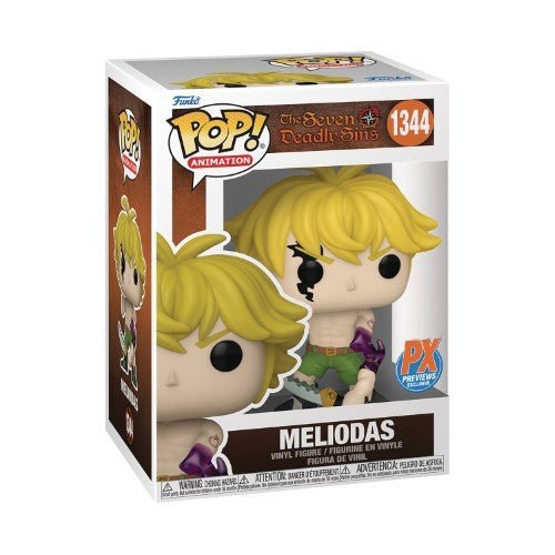 Funko Pop! 1344 Animation - The Seven Deadly Sins - Meliodas Vinyl Figure - PREVIEWS Exclusive - for just $15.67! 