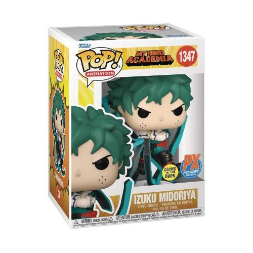 Funko Pop! 1347 Animation - My Hero Academia - Izuku Midoriya Glow-In-The-Dark Vinyl Figure - PX - for just $15.67! 