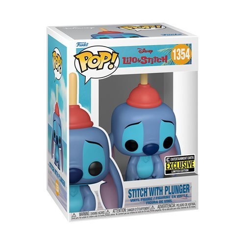 Funko Pop! 1354 Disney - Lilo & Stitch - Stitch with Plunger Vinyl Figure - Entertainment Earth Exclusive - for just $15.67! 