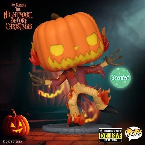 Funko Pop! 1357 - Nightmare Before Christmas 30th Anniversary Pumpkin King Scented Vinyl Figure - Entertainment Earth Exclusive - for just $15.67! 