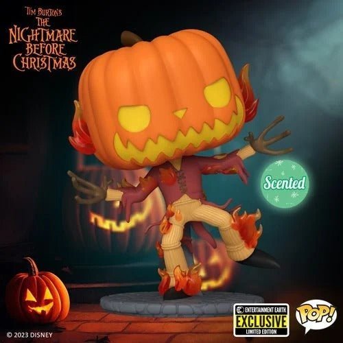 Funko Pop! 1357 - Nightmare Before Christmas 30th Anniversary Pumpkin King Scented Vinyl Figure - Entertainment Earth Exclusive - for just $15.99! 