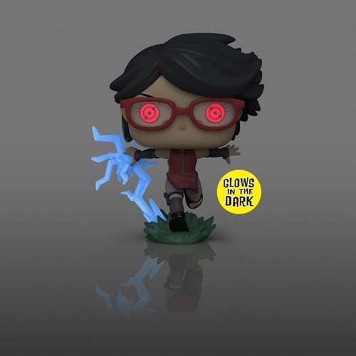 Funko Pop! 1358 Animation - Boruto -  Sarada with Sharingan Vinyl Figure - Glow-in-the-Dark Entertainment Earth Exclusive - Just $14.99! Shop now at Retro Gaming of Denver