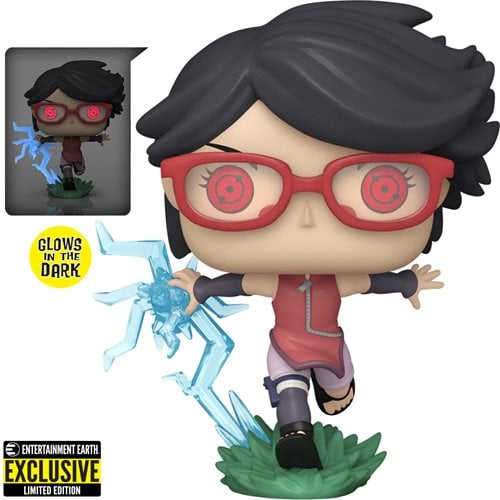Funko Pop! 1358 Animation - Boruto - Sarada with Sharingan Vinyl Figure - Glow-in-the-Dark Entertainment Earth Exclusive - for just $15.67! 