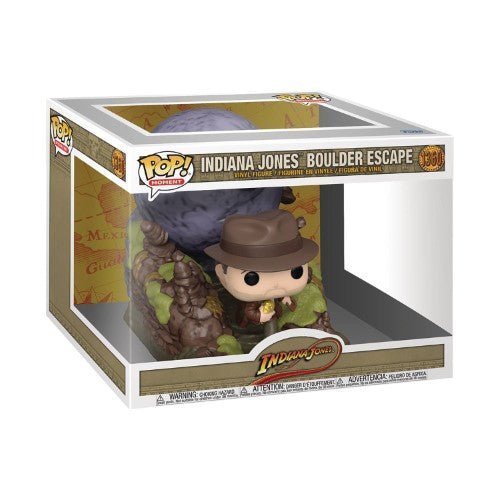 Funko Pop! 1360 Indiana Jones and Raiders of the Lost Ark Boulder Escape Moment - for just $30.99! 