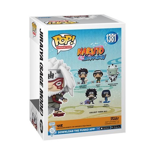Funko Pop! 1381 Animation - Naruto: Shippuden Jiraiya Sage Mode AAA Exclusive - for just $18.67! 