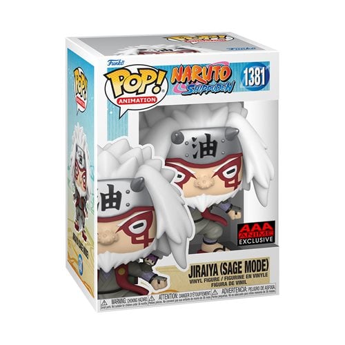 Funko Pop! 1381 Animation - Naruto: Shippuden Jiraiya Sage Mode AAA Exclusive - for just $18.67! 