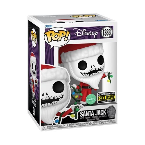 Funko Pop! 1383 - Nightmare Before Christmas 30th Anniversary Santa Jack Scented Vinyl Figure - Entertainment Earth Exclusive - for just $15.67! 