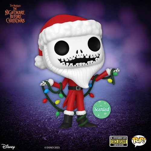 Funko Pop! 1383  - Nightmare Before Christmas 30th Anniversary Santa Jack Scented Vinyl Figure - Entertainment Earth Exclusive - Just $14.99! Shop now at Retro Gaming of Denver