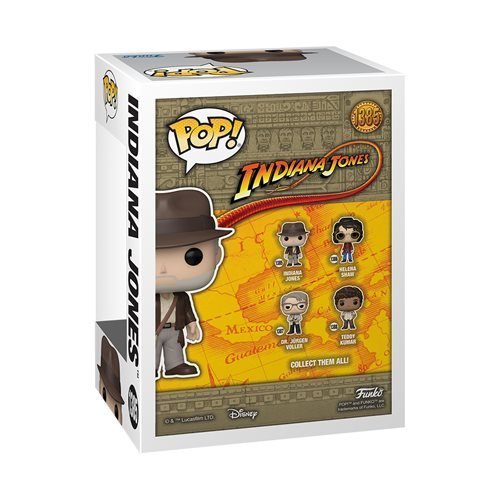 Funko Pop! 1385 - Indiana Jones and the Dial of Destiny Bobble Head - for just $14.99! 