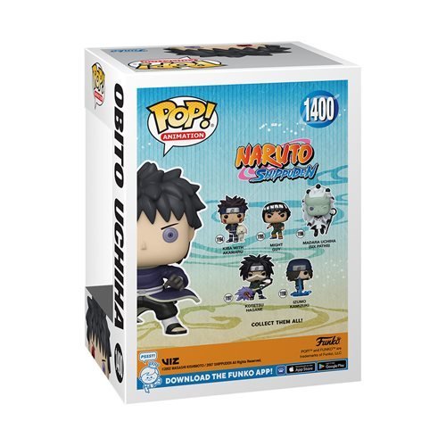 Funko Pop! 1400 Animation - Naruto: Shippuden - Obito Uchiha Unmasked Vinyl Figure - Entertainment Earth Exclusive - for just $15.67! 