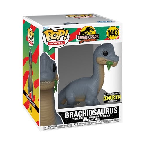 Funko Pop! #1443 Jurassic Park Brachiosaurus 6-Inch Vinyl Figure  - Entertainment Earth Exclusive - Just $23.99! Shop now at Retro Gaming of Denver