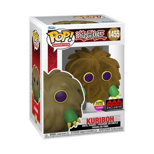 Funko Pop! 1455 Animation - Yu-Gi-Oh! Kuriboh Flocked and Glow-in-the-Dark AAA Exclusive - Just $17.70! Shop now at Retro Gaming of Denver