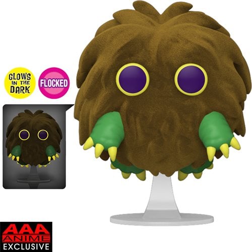 Funko Pop! 1455 Animation - Yu-Gi-Oh! Kuriboh Flocked and Glow-in-the-Dark AAA Exclusive - for just $18.67! 