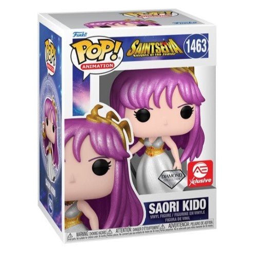 Funko Pop! 1463 Animation - Saint Seiya - Athena (Saori Kido) (AE Exclusive) Diamond Collection Glitter - Just $14.99! Shop now at Retro Gaming of Denver