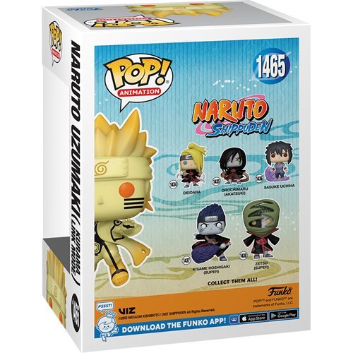 Funko Pop! 1465 Animation - Naruto: Shippuden Naruto Uzumaki Kurama Link Mode AAA Exclusive - Just $17.70! Shop now at Retro Gaming of Denver