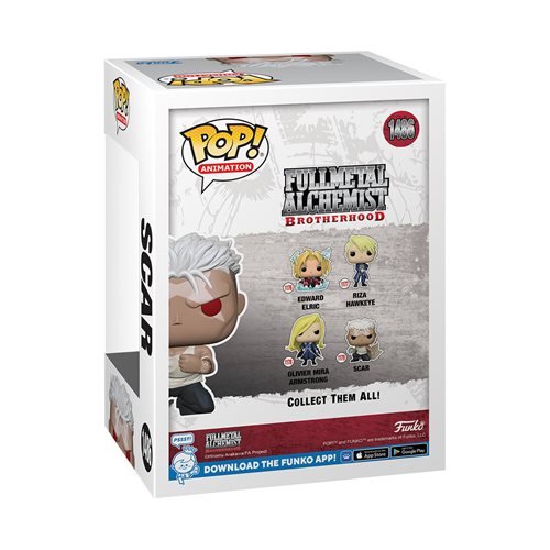 Funko Pop! 1486 - Fullmetal Alchemist: Brotherhood Scar Glow-in-the-Dark Vinyl Figure - Entertainment Earth Exclusive - Just $14.99! Shop now at Retro Gaming of Denver