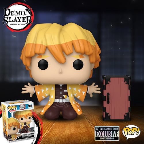 Funko Pop! 1488 - Demon Slayer - Zenitsu Agatsuma Vinyl Figure - Entertainment Earth Exclusive - for just $15.67! 
