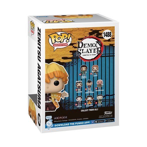 Funko Pop! 1488 - Demon Slayer - Zenitsu Agatsuma Vinyl Figure - Entertainment Earth Exclusive - for just $15.67! 
