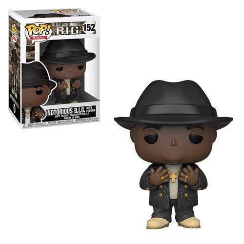 Funko Pop! 152 Pop Rocks- Notorious B.I.G. with Fedora vinyl figure - Just $11.99! Shop now at Retro Gaming of Denver