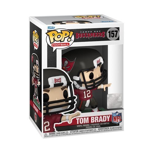 Funko Pop! 157 NFL Buccaneers Tom Brady Vinyl Figure - for just $14.99! 