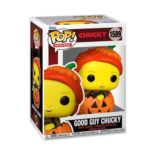 Funko Pop! 1589 Movies - Chucky - Halloween Good Guy Chucky Vinyl Figure - for just $14.99! 
