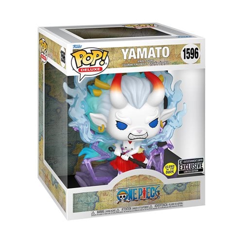 Funko Pop! 1596 - One Piece Yamato Glow-in-the-Dark Deluxe Vinyl Figure - Entertainment Earth Exclusive - for just $29.67! 