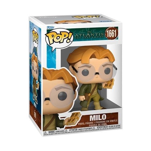 Funko Pop! 1661 - Disney Atlantis: The Lost Empire Milo Vinyl Figure - for just $16.99! 