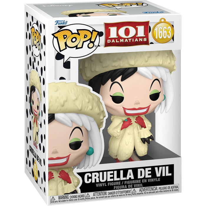 Funko Pop! 1663 - 101 Dalmatians - Cruella De Vil Vinyl Figure - for just $14.99! 