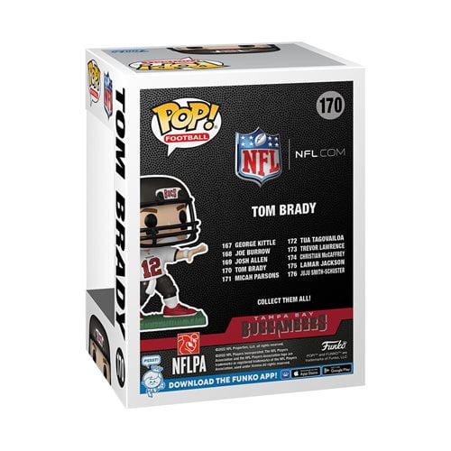 Funko Pop! 170 NFL Buccaneers Tom Brady Vinyl Figure - Just $11.99! Shop now at Retro Gaming of Denver