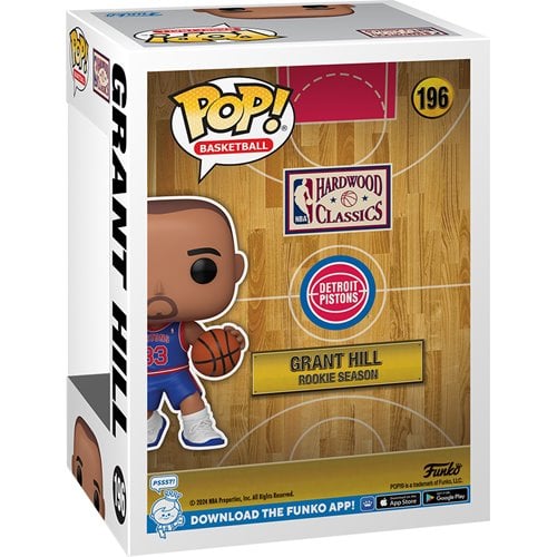Funko Pop! 196 - Detroit Pistons - Grant Hill Rookie Season Vinyl Figure - for just $13.45! 