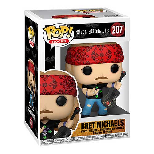 Funko Pop! 207 Rocks - Bret Michaels vinyl figure - Just $11.99! Shop now at Retro Gaming of Denver