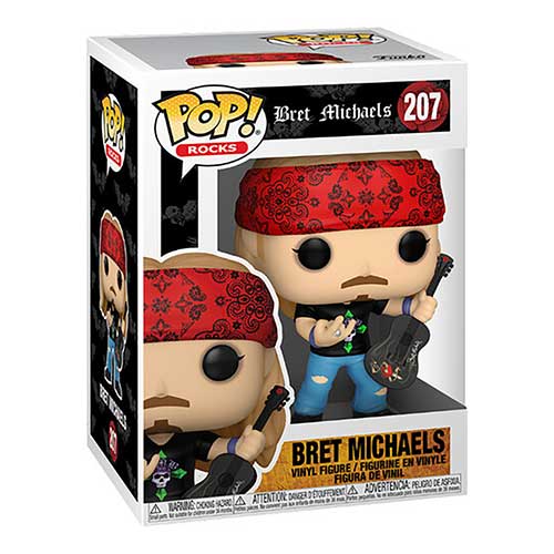 Funko Pop! 207 Rocks - Bret Michaels Vinyl Figure - for just $12.67! 