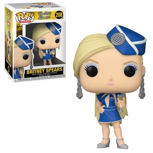 Funko Pop! 208 Rocks - Britney Spears Toxic Stewardess Vinyl Figure - for just $14.99! 