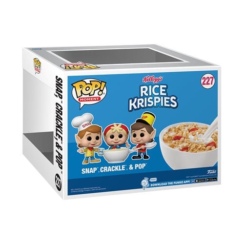 Funko Pop! 227 Moment Kelloggs Rice Krispies Snap, Crackle, and Pop - for just $35.99! 